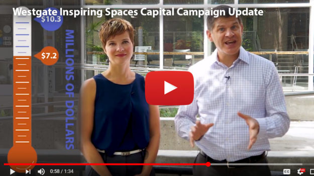 Westgate Inspiring Spaces Capital Campaign Update – September 2018