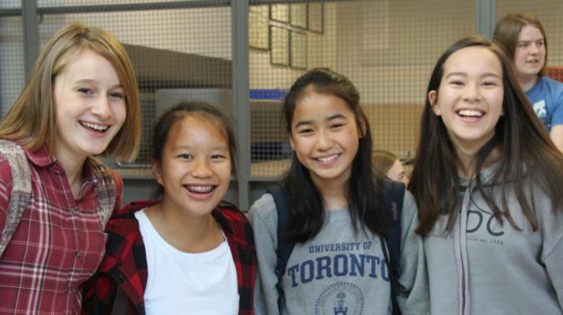 first day picture – grade 9 girls