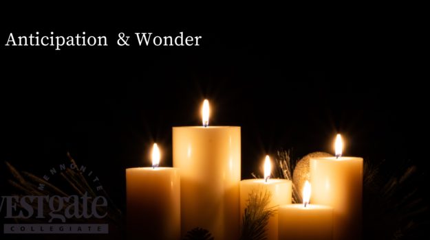 Anticipation and Wonder – 2021 Advent Message